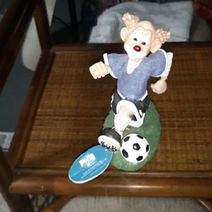 Nwt 5 1/2" Slapstix soccer Clown